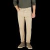 Incotex Khaki Beige Cotton Stretch Five Pocket Jeans Best