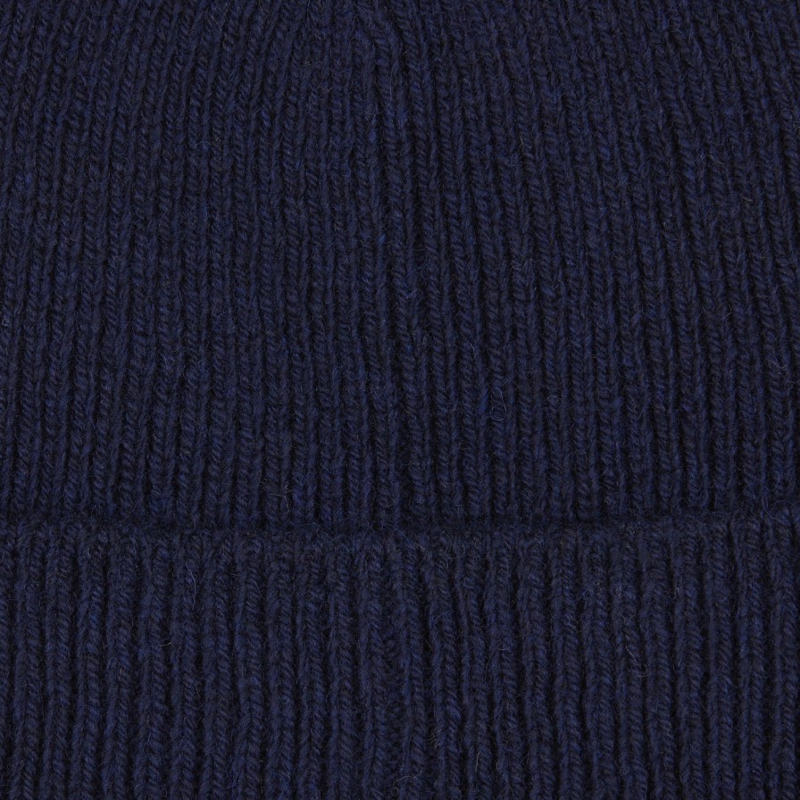 Universal Works Navy Blue Eco Wool Watch Cap Wholesale