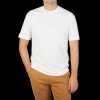 Sunspel Ecru Heavyweight Cotton T-Shirt New