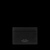 Smythson Black Panama Leather Flat Card Holder Best