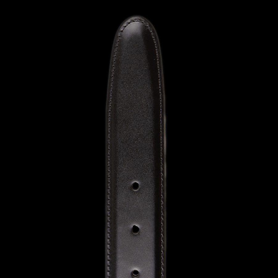 Andersons Black Calf Leather 35Mm Belt Clearance