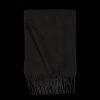 Yacaia Black Superfine Merino Wool Scarf New