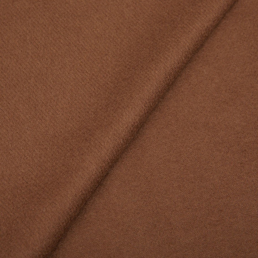 Piacenza Cashmere Chestnut Brown Cashmere Aeternum Scarf Hot