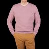 Sunspel Vintage Pink Cotton Loopback Sweatshirt Hot