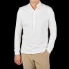 Gran Sasso Off-White Cotton Cashmere Popover Online