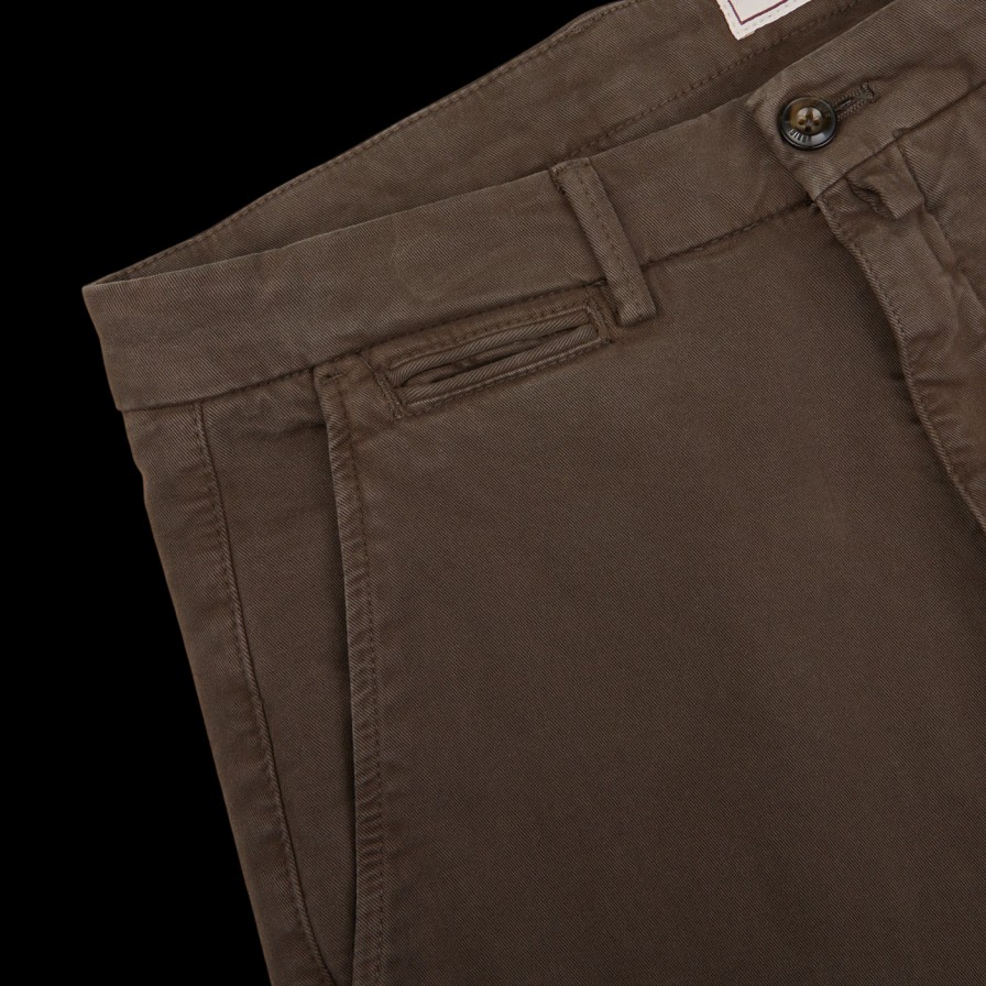 Briglia Chocolate Cotton Stretch Bg32 Casual Chinos Hot