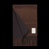 Piacenza Cashmere Brown Chestnut Two-Sided Silk Cashmere Scarf Online