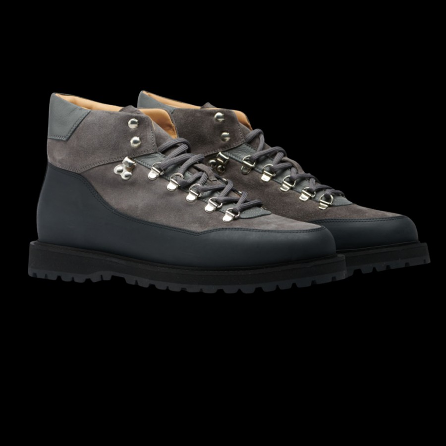 CQP Grey Suede Saxum Terrain Boots New