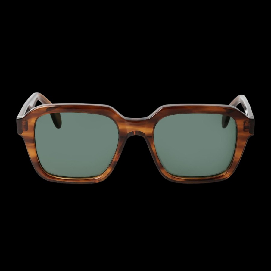 The Bespoke Dudes Lino Earth Bio Bottle Green Lenses 52Mm New