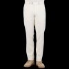 Hiltl Cream Micro Cotton Corduroy Regular Fit Chinos Clearance