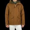 Manifattura Ceccarelli Dark Tan Cotton Canvas Fisherman Parka Hot