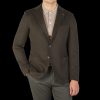 Tagliatore Dark Green Wool Cashmere Vesuvio Blazer New