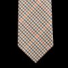 Dreaming Of Monday Light Beige Micro Gunclub Checked 7-Fold Wool Tie Wholesale