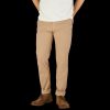 Berwich Camel Beige Cotton Stretch Chinos Best