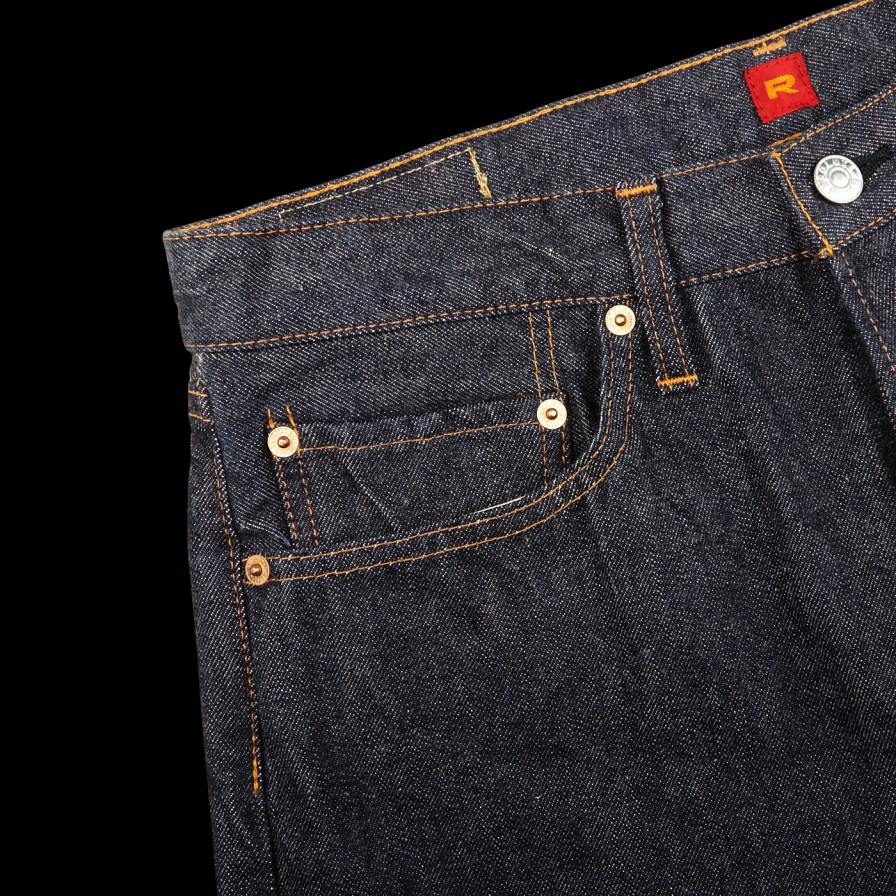 Resolute Dark Blue Cotton 710 One Wash Jeans Hot