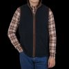 Alan Paine Dark Navy Fleece Aylsham Gilet Clearance