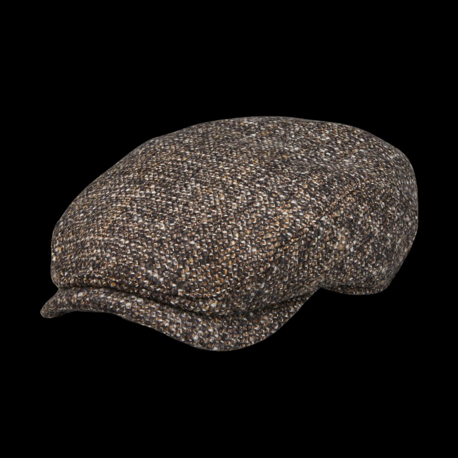 Wigéns Brown Melange Wool Ivy Contemporary Cap Online