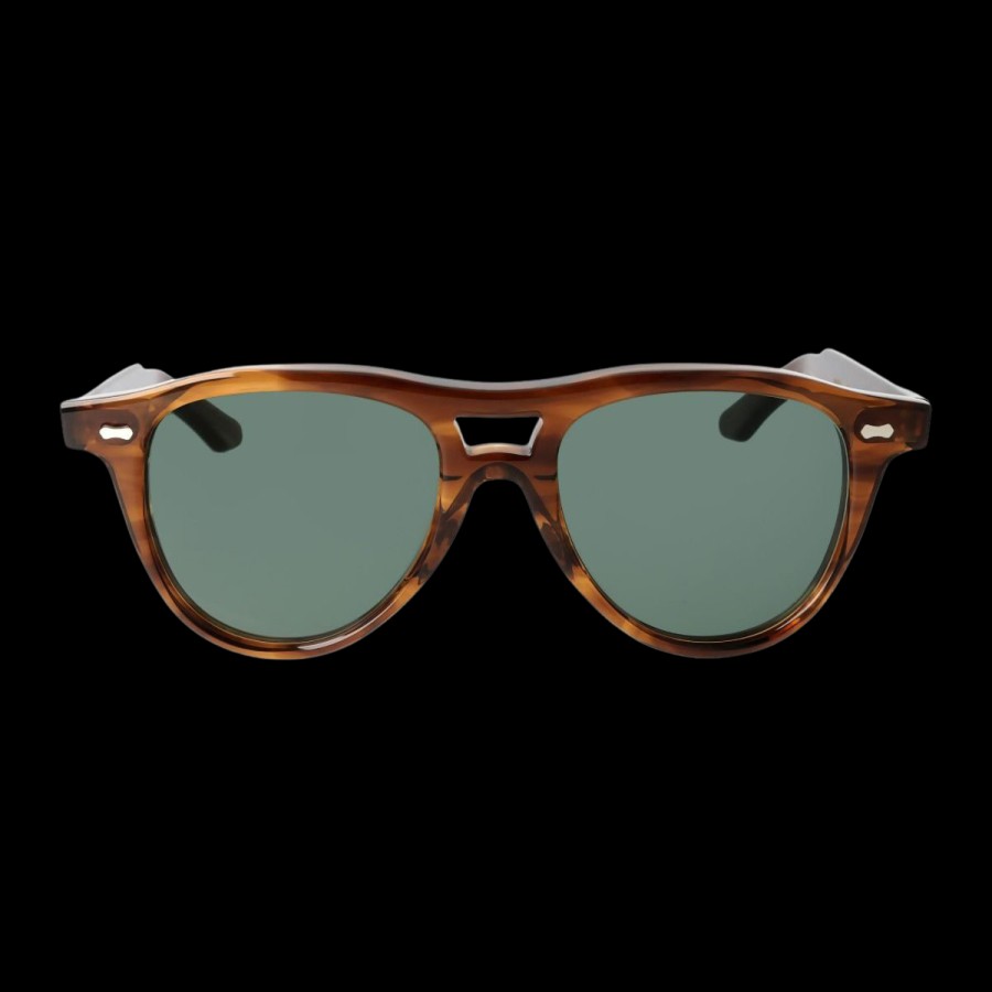 The Bespoke Dudes Piquet Earth Bio Bottle Green Lenses 49Mm Best