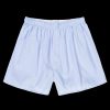 Sunspel Blue White Cotton Micro Gingham Poplin Boxer Shorts New