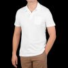 Sunspel White Cotton Riviera Polo Shirt Hot