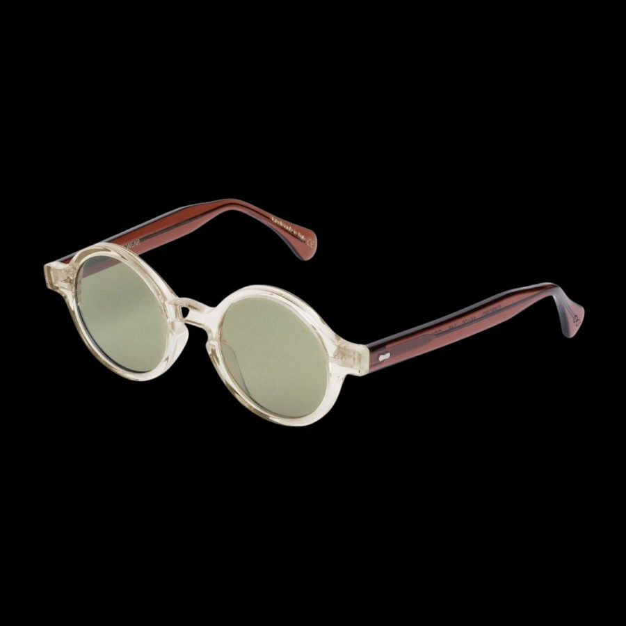 The Bespoke Dudes Oxford Bicolour Bottle Green Lenses 46Mm Clearance