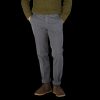 Incotex Grey Cotton Stretch Regular Fit Chinos Online