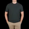 Zanone Moss Green Ice Cotton T-Shirt Clearance