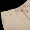 Maurizio Baldassari Beige Felted Cashmere Drawstring Trousers Online