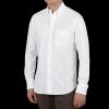 Glanshirt White Cotton Oxford Bd Regular Shirt Best