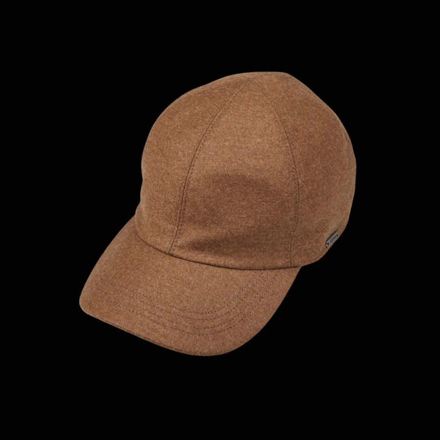 Wigéns Camel Loro Piana Wool Cashmere Baseball Cap Wholesale