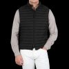 Save The Duck Black Technical Down Leonard Nylon Gilet Best