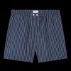 Derek Rose Navy Striped Cotton Classic Fit Boxers Clearance