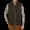 Alan Paine Moss Green Fleece Aylsham Gilet New