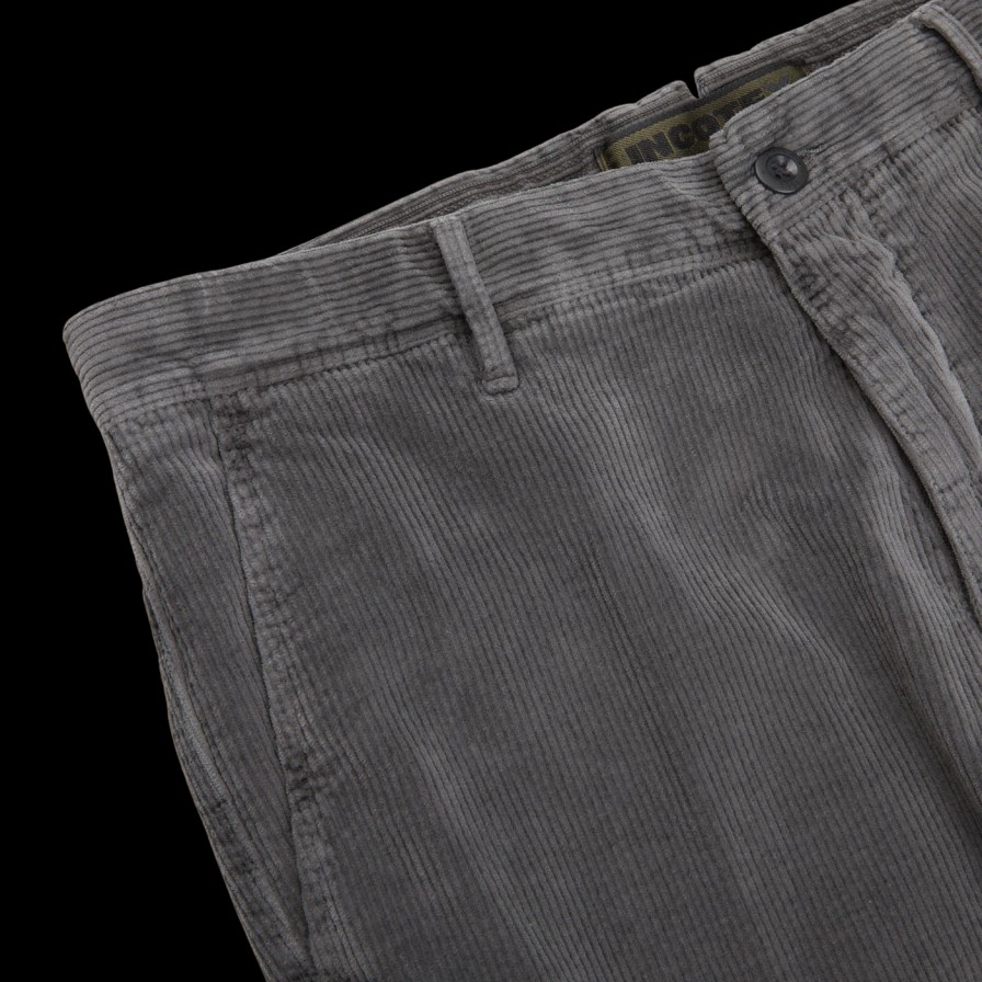 Incotex Grey Cotton Corduroy Slacks Chinos Clearance