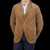 Aspesi Brown Cotton Corduroy Casual Blazer Clearance