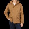 Manifattura Ceccarelli Dark Tan Cotton Canvas All Season Coat Wholesale