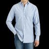 Drake's Blue Classic Cotton Oxford Bd Shirt Wholesale