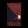 Piacenza Cashmere Navy Wine Two-Sided Silk Cashmere Scarf Clearance