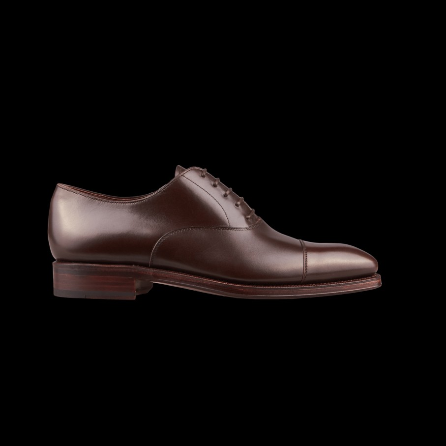 Carmina Brown Calf Rain Captoe Rain Oxford Shoes Best