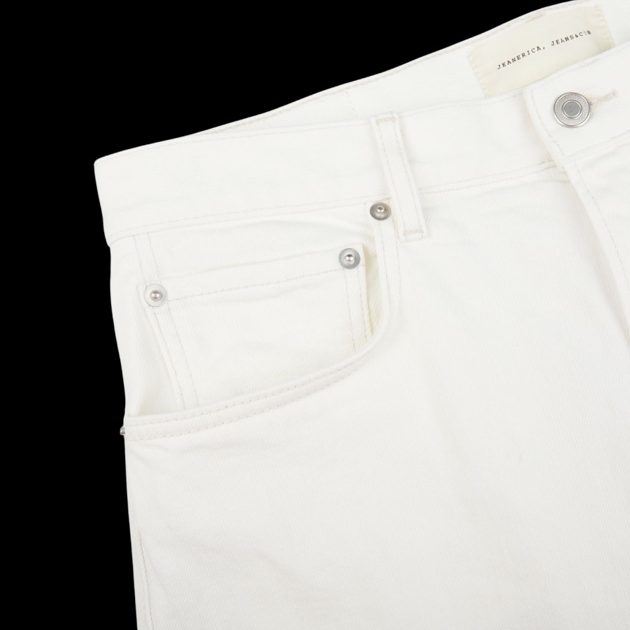 Jeanerica Natural White Cotton Tm005 Jeans New