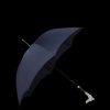 Fox Umbrellas Navy Doberman Head Crook Handle Umbrella Hot