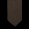 Dreaming Of Monday Brown 7-Fold High Twist Wool Tie Online