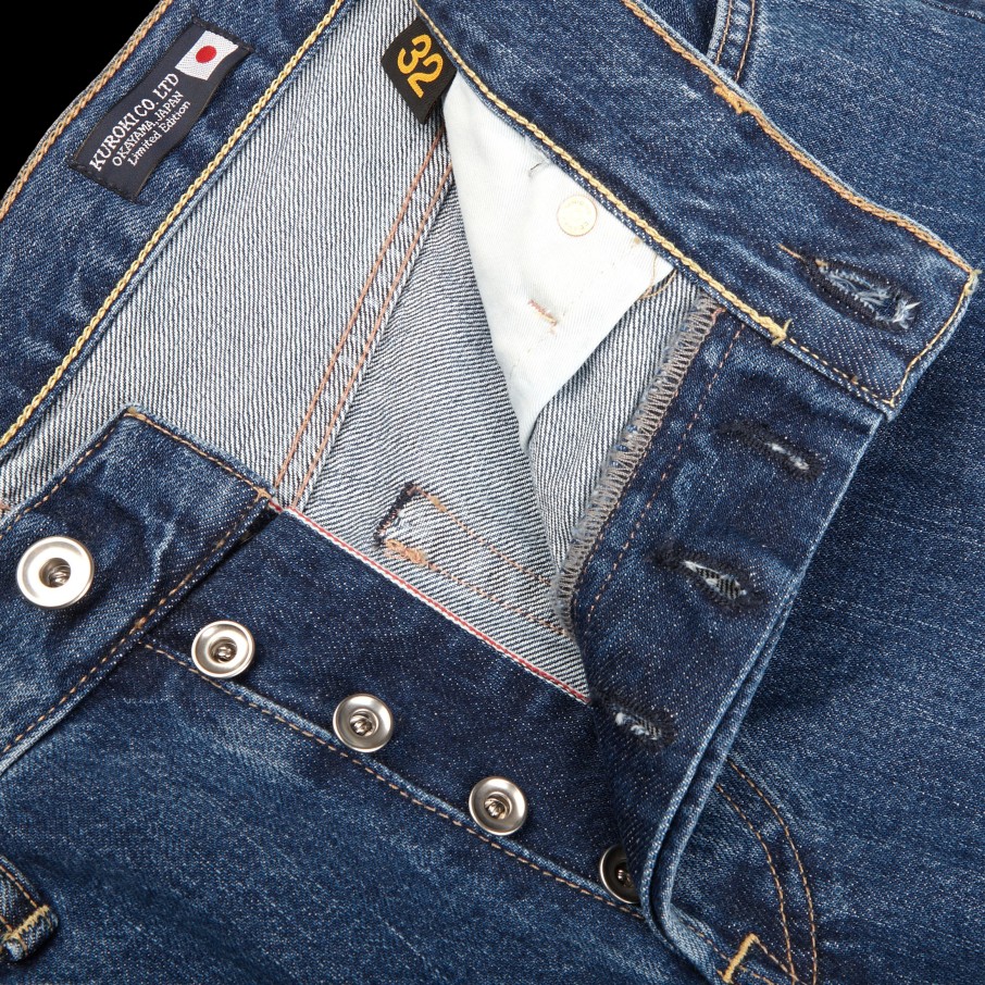 C.O.F Studio Blue Organic Kurioki Cotton M7 6X Jeans Wholesale