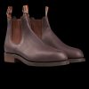 R.M. Williams Greasy Kip Brown Leather Gardener G Boots Wholesale