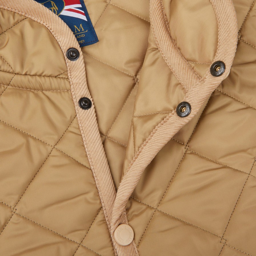 Lavenham Camel Beige Mickfield Technical Gilet Wholesale