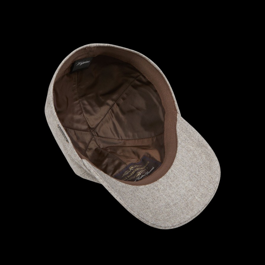 Wigéns Beige Vbc Wool Flannel Baseball Cap Hot