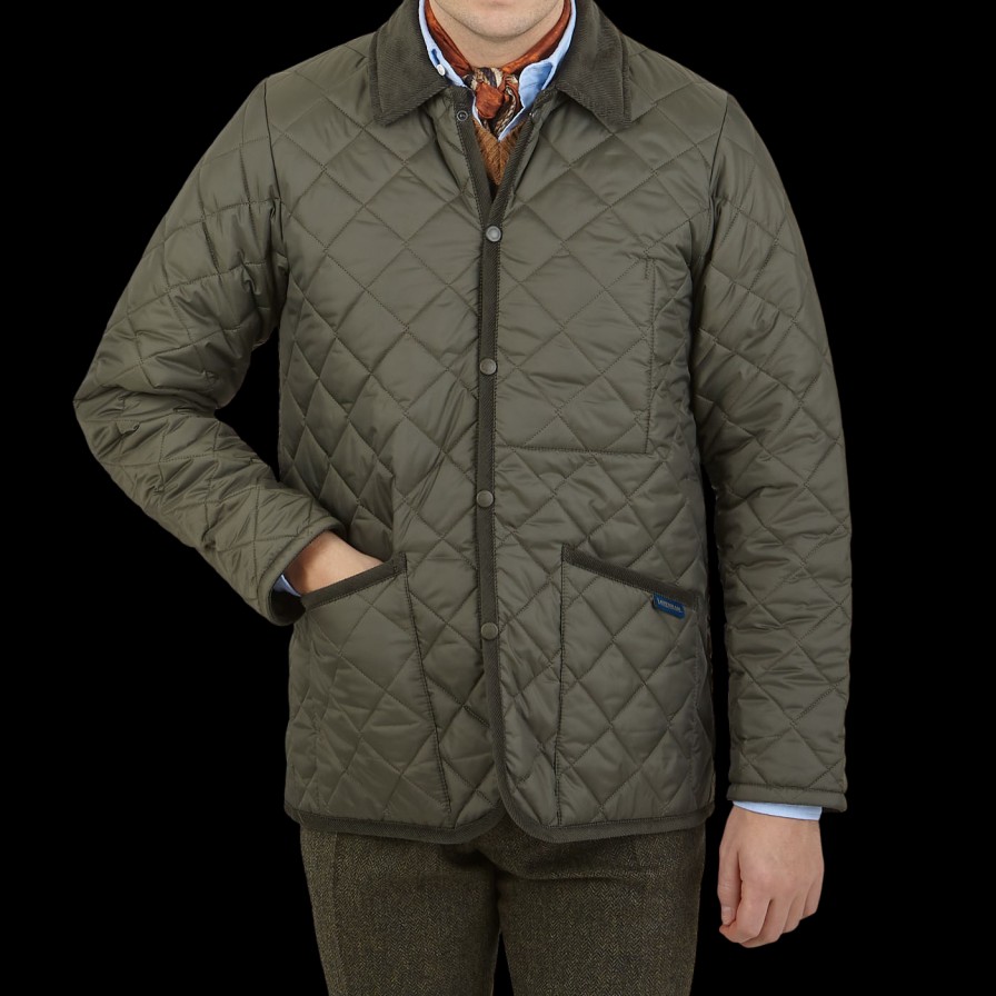 Lavenham Olive Green Raydon Technical Jacket Hot