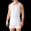 Sunspel White Cellular Cotton Tank Top Online